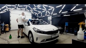 Оклейка полиуритановой плёнкой. Kia cerato. Smart Detailing.