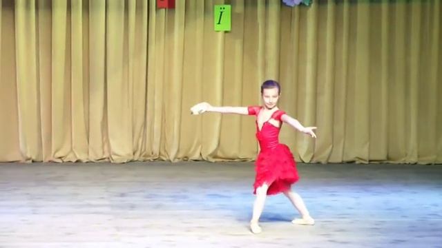 Вариация Есмиральды Katerina Sydorchuk 9 лет 1место смотреть онлайн