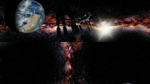 Immerse Yourself in a Cosmic VR Experience: VR 360 Space Ambiance with Brainwave Music"