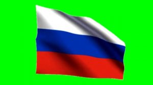 ФУТАЖ ФЛАГ РОССИИ НА ЗЕЛЁНОМ ФОНЕ ЭКРАНА FREE GREEN SCREEN BACKGROUNDS VIDEO FROM yda4aTV
