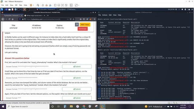 TryHackMe Walkthrough for Network Services 2 pt. 3 - MySQL смотреть онлайн