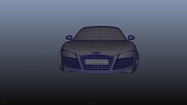 Audi R8 Model and Render смотреть онлайн