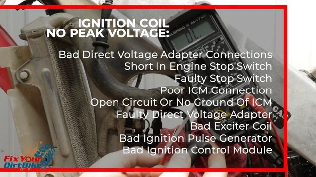1997-2001 Honda CR250 - Ignition System Troubleshooting | FYDB