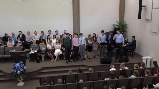 Song "Jesus keep me near the cross" "У креста хочу стоять" "Way of Truth" Church May, 2019 смотреть онлайн