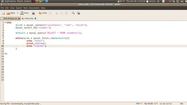 การเขียนโปรแกรมภาษา PHP กับ MySQL 17 mysql fetch row смотреть онлайн