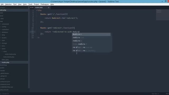 laravel 4 redirection Redirect to example смотреть онлайн