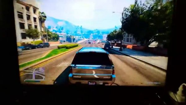 Играю в гта 5 на пс 4 с другом.