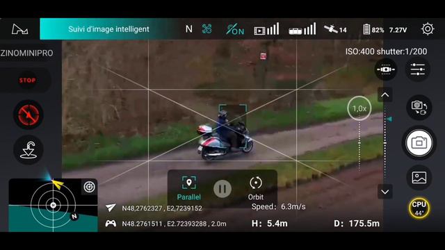 20220202 Hubsan Zino Mini Pro Active Track motorcycle monitoring смотреть онлайн