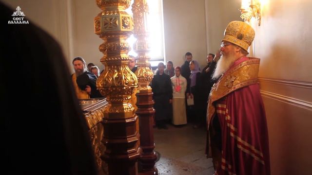 Слово епископа Троицкого Панкратия после молебна о мире на Украине смотреть онлайн