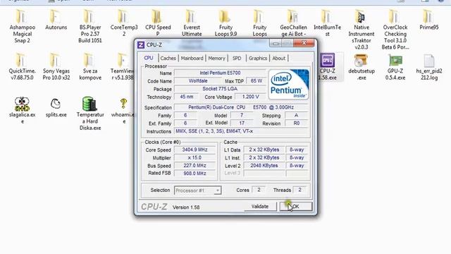 Intel E5700 Dual-Core Overclocking To 3.4GHz смотреть онлайн