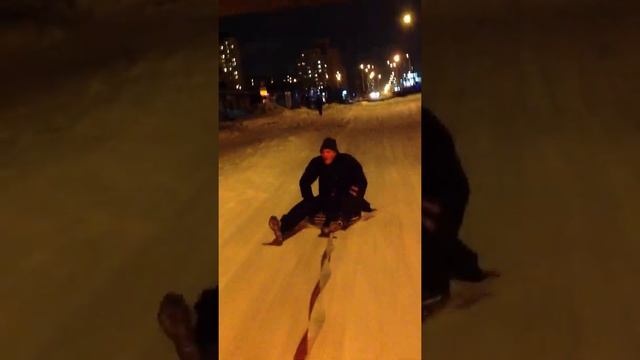 Екстрим езда на колесе по Киеву 23 мара 2013 смотреть онлайн