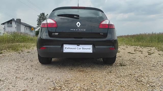 Renault Megane III 2.0 TCe 180hp 2009 exhaust sound смотреть онлайн