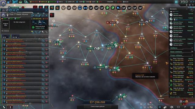 Stellaris Distant Stars Story Pack | COMIENZA LA GUERRA | 51 | gameplay español смотреть онлайн