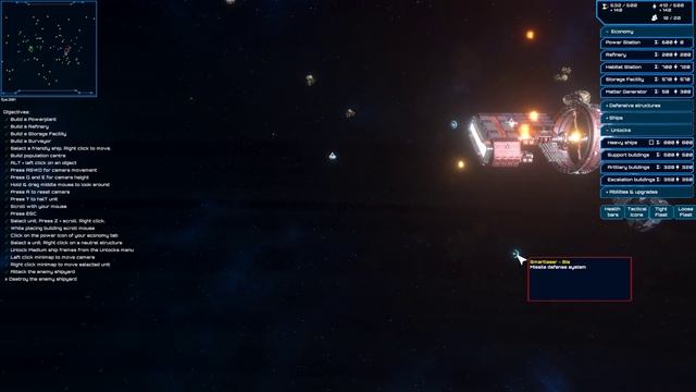 Stellar Warfare: Tutorial version 1 смотреть онлайн