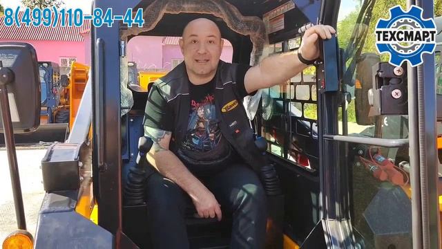 Минипогрузчик BAWOO J67 из Южной Кореи, что за погрузчик? Смотрим... смотреть онлайн