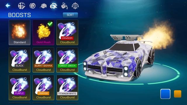 Claiming Alpha Boost FULL SHOWCASE + Present Opening and 30 tokens in Rocket League Sideswipe смотреть онлайн