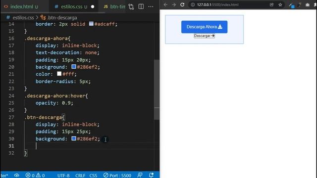 Botón de Descarga con Temporizador | Html - Css y JavaScript смотреть онлайн