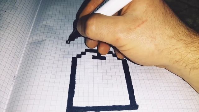 Как Рисовать Кавайный Пакетик чая по Клеточкам смотреть онлайн