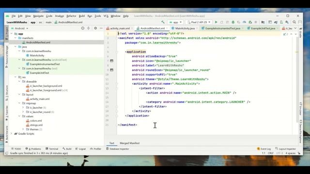 Hello World Android App | Android app Kese Banta Hai смотреть онлайн