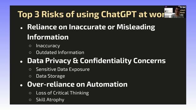 Strac DLP Webinar: How to ensure sensitive data is not leaked on ChatGPT and LLMs? смотреть онлайн