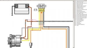 ВАЗ 2106 ГЕНЕРАТОР 221 И ИНДИКАТОРНАЯ ЛАМПА