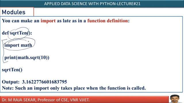 MODULES - LEC21 смотреть онлайн