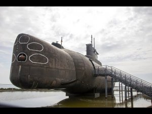 Шлезвиг-Гольштейн. Подводная лодка «U-11» на острове Фемарн. 4K