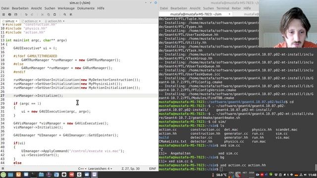 Geant4 Tutorial 11: Multithreading Mode смотреть онлайн