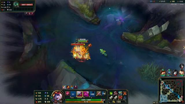 Street Demon Briar vs Diana jungle LOL 13.20 смотреть онлайн