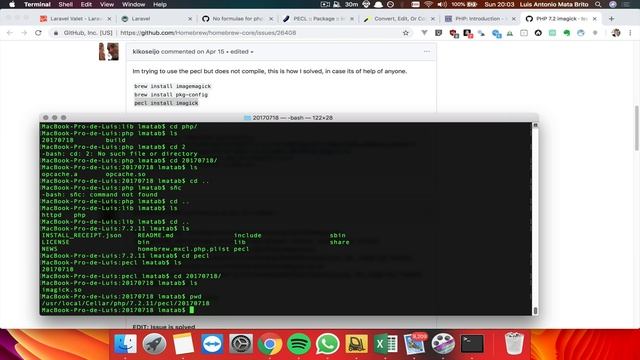 How to install imagick in laravel valet смотреть онлайн