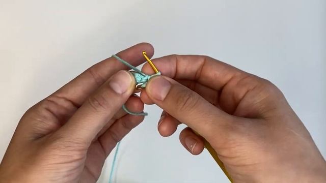 Урок 4. Волшебное кольцо амигуруми. Прибавка из столбиков без накида. смотреть онлайн