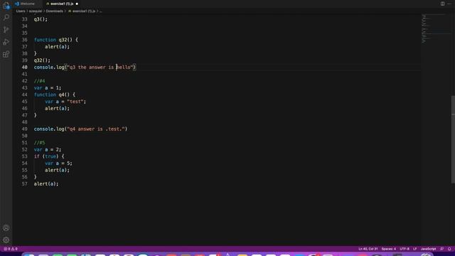 JS Scope Practice смотреть онлайн