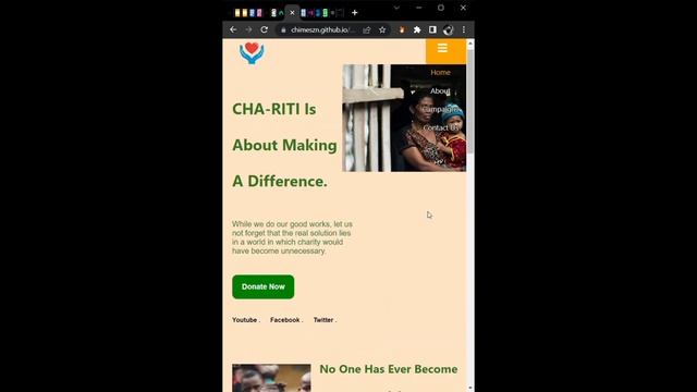 PROJECT CHA-RITI FOR ALX HOLBERTON SCHOOL смотреть онлайн