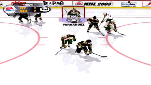 NHL 2003 Gameplay Minnesota Wild vs Pittsburgh Penguins смотреть онлайн