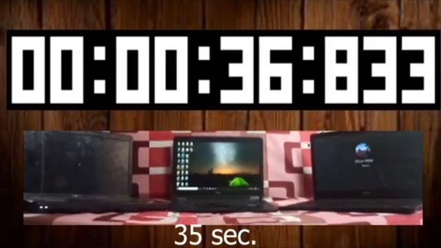 Intel pentium vs i3 vs i5 processors boot up | HDD vs SSD | windows 7 vs windows 10 Boot up speed смотреть онлайн
