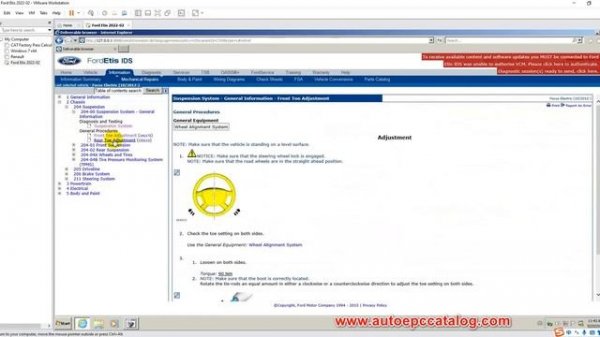 Ford ETIS IDS Offline Service Manual Installation VMware 02.2022