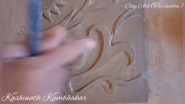 How To Make Terracotta Wall tile// Clay Art// Terracotta 2020 смотреть онлайн