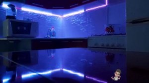 Светодиодная лента ws2812 с музыкальным контроллером sp106E #ws2812