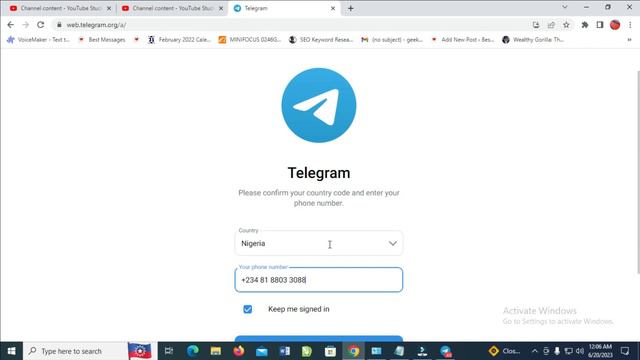 How To Create A Telegram Account On Desktop смотреть онлайн
