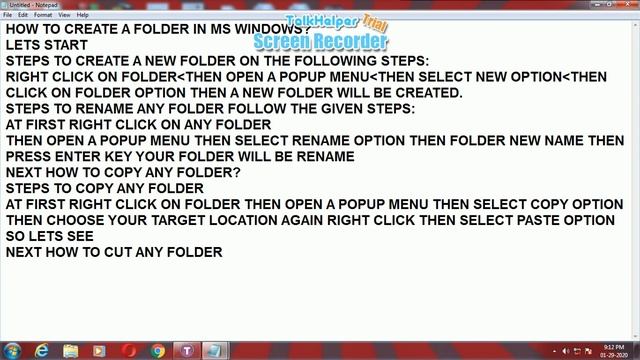 HOW TO CREATE A NEW FOLDER ,RENAME FOLDER ,COPY,CUT,PASTE FOLDER #amar_tech_guru#,#ms_windows# смотреть онлайн