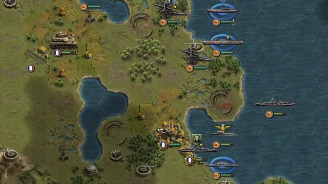 Glory of Generals Pacific Axis Campaign #1 Probe Action смотреть онлайн