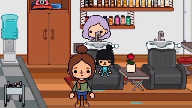 •✧︎ 24 часа работаю парикмахером || 2 - часть || тока бока || toca boca || aeslie toca ✧︎• смотреть онлайн