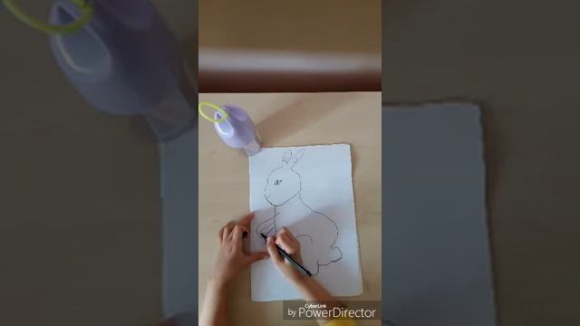 Рисуем кролика. Школа рисунков))))))) смотреть онлайн
