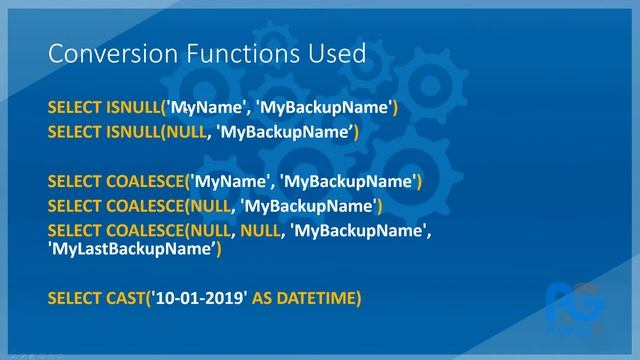 SQL And SQL Server Tutorial For Beginners Part 16 - Scalar Conversion Functions смотреть онлайн