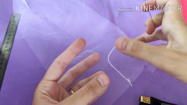 Повязка на голову из репса и фатина.для начинающих. смотреть онлайн