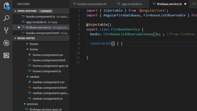 15. ANGULAR SERVICE - Angular 4+ with Firebase & Material Design смотреть онлайн