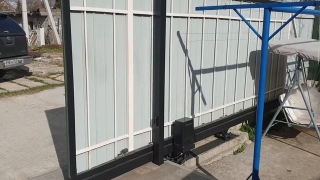 Откатные ворота с автоматикой Doorhan смотреть онлайн