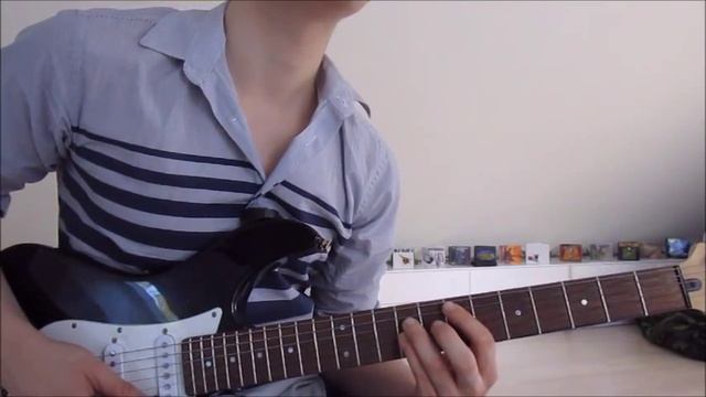 Stray Heart - Green day (GUITAR TUTORIAL/LESSON#108) смотреть онлайн