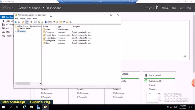 Install Active Directory on Azure VM and join client VM's to the domain. смотреть онлайн