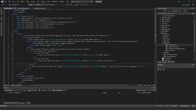 #3 BookStore Webbshop | Scaffold Identity using existing DbContext | ASP.NET Core MVC Projekt смотреть онлайн